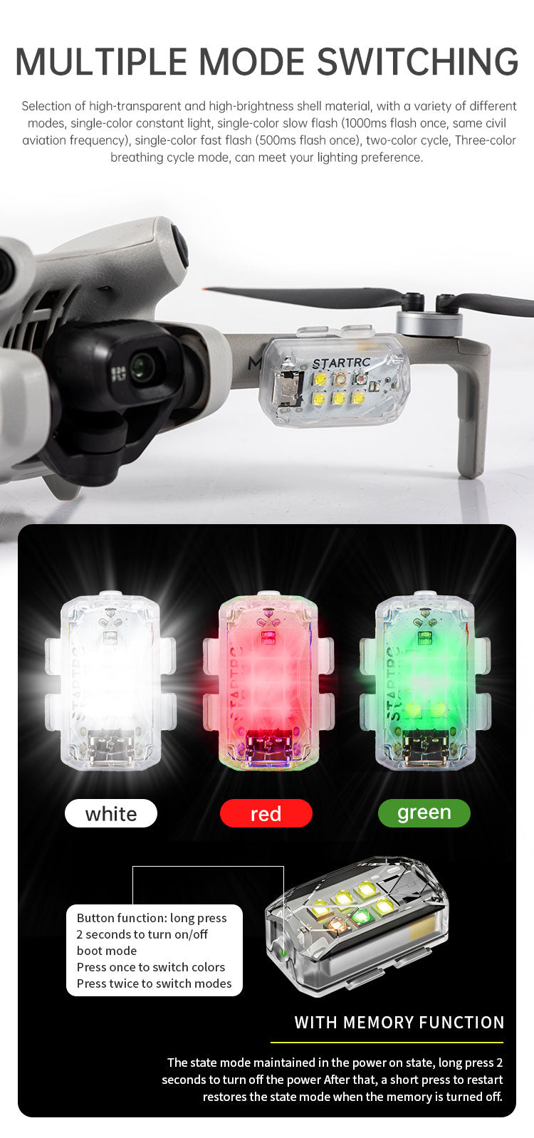Drone Flasing/Warning Light