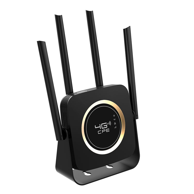 LTE 4G Wireless Router With Four high-gain Antennas
