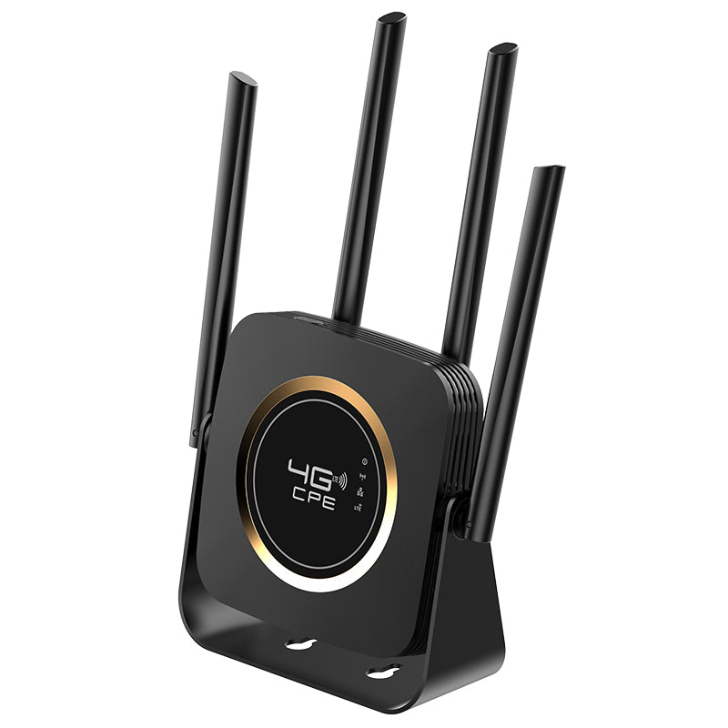 LTE 4G Wireless Router With Four high-gain Antennas