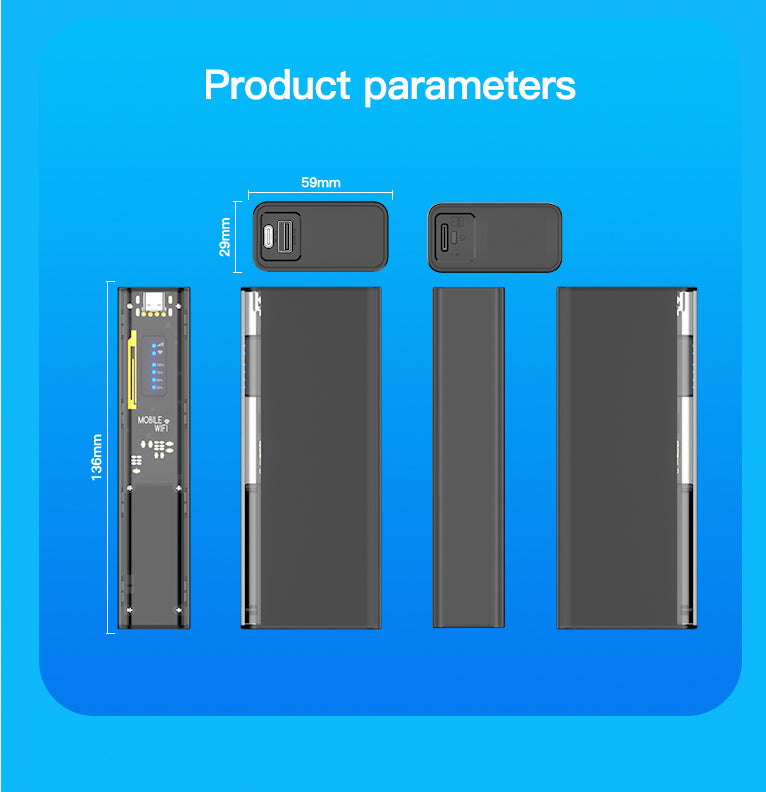 Mecha Style 4G Portable MiFi