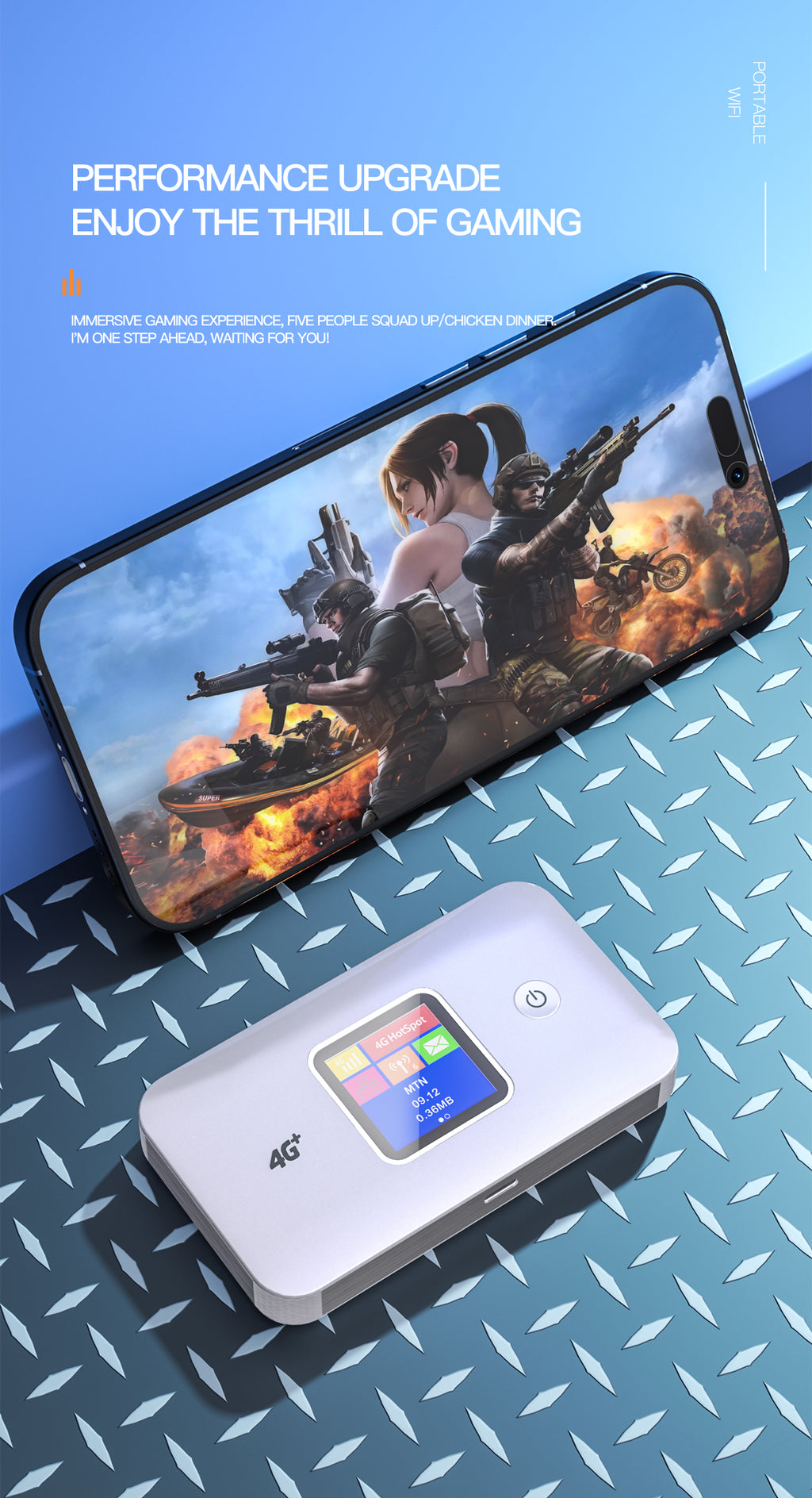 LTE 4G Cat7 Portable MiFi