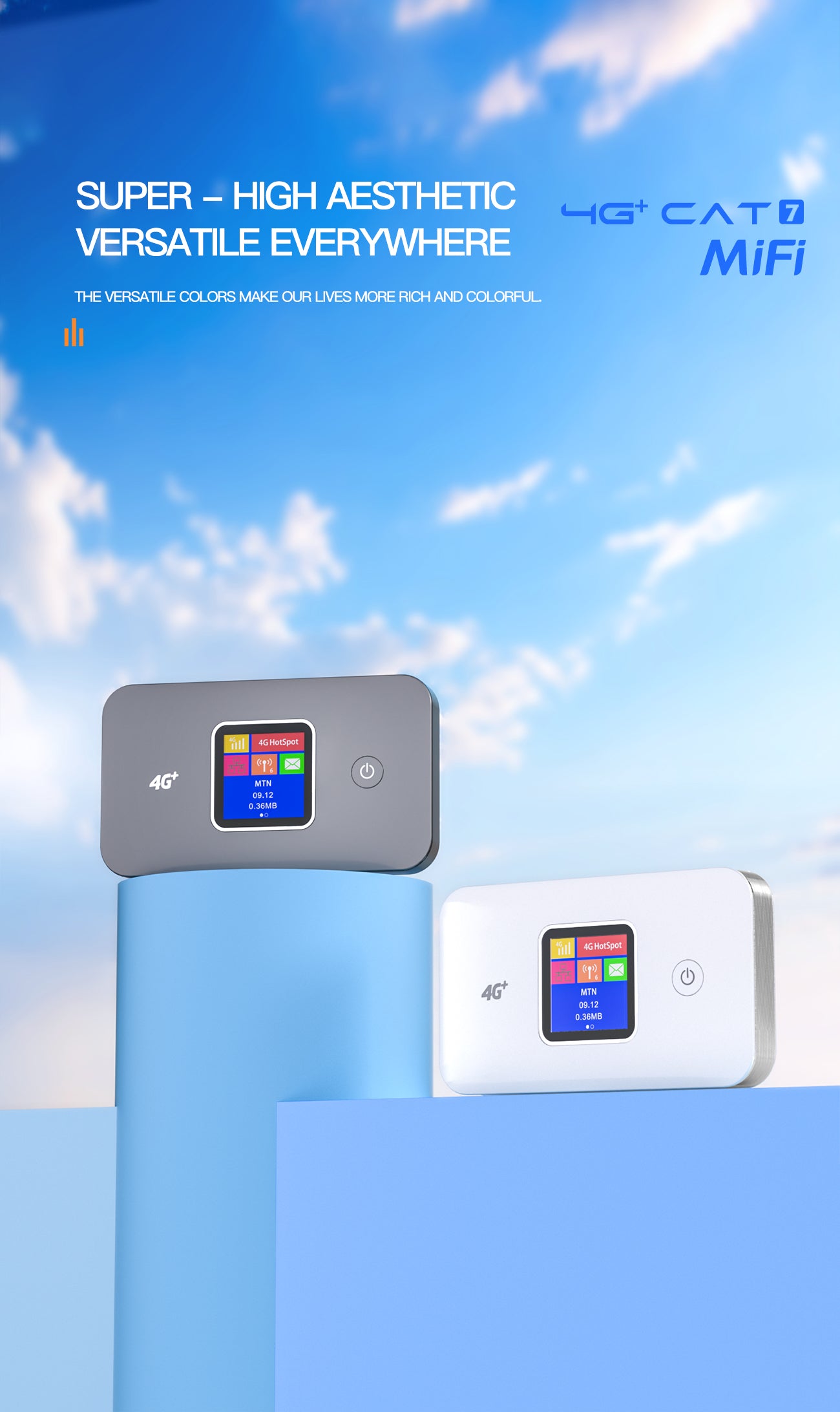 LTE 4G Cat7 Portable MiFi