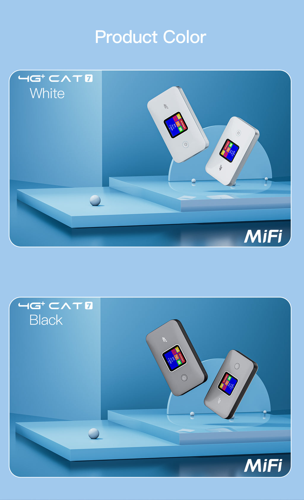 LTE 4G Cat7 Portable MiFi