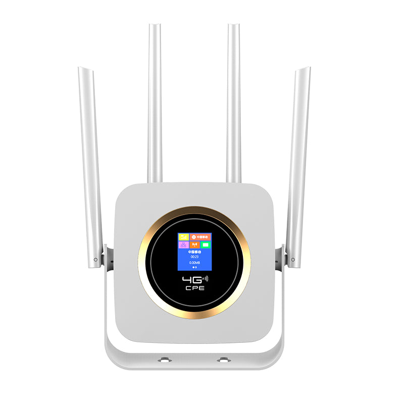 LTE 4G Wireless Router With Four high-gain Antennas