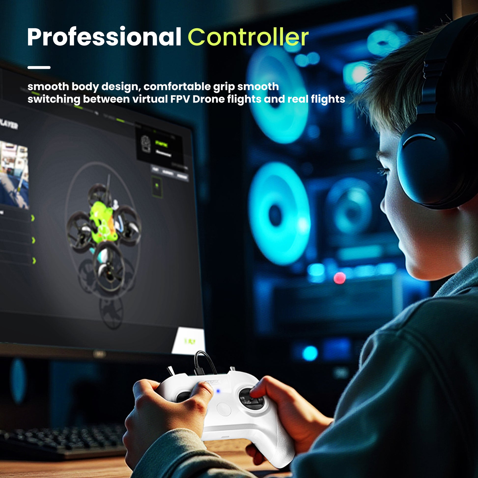 Drone Flight Simulator/Remote Controller