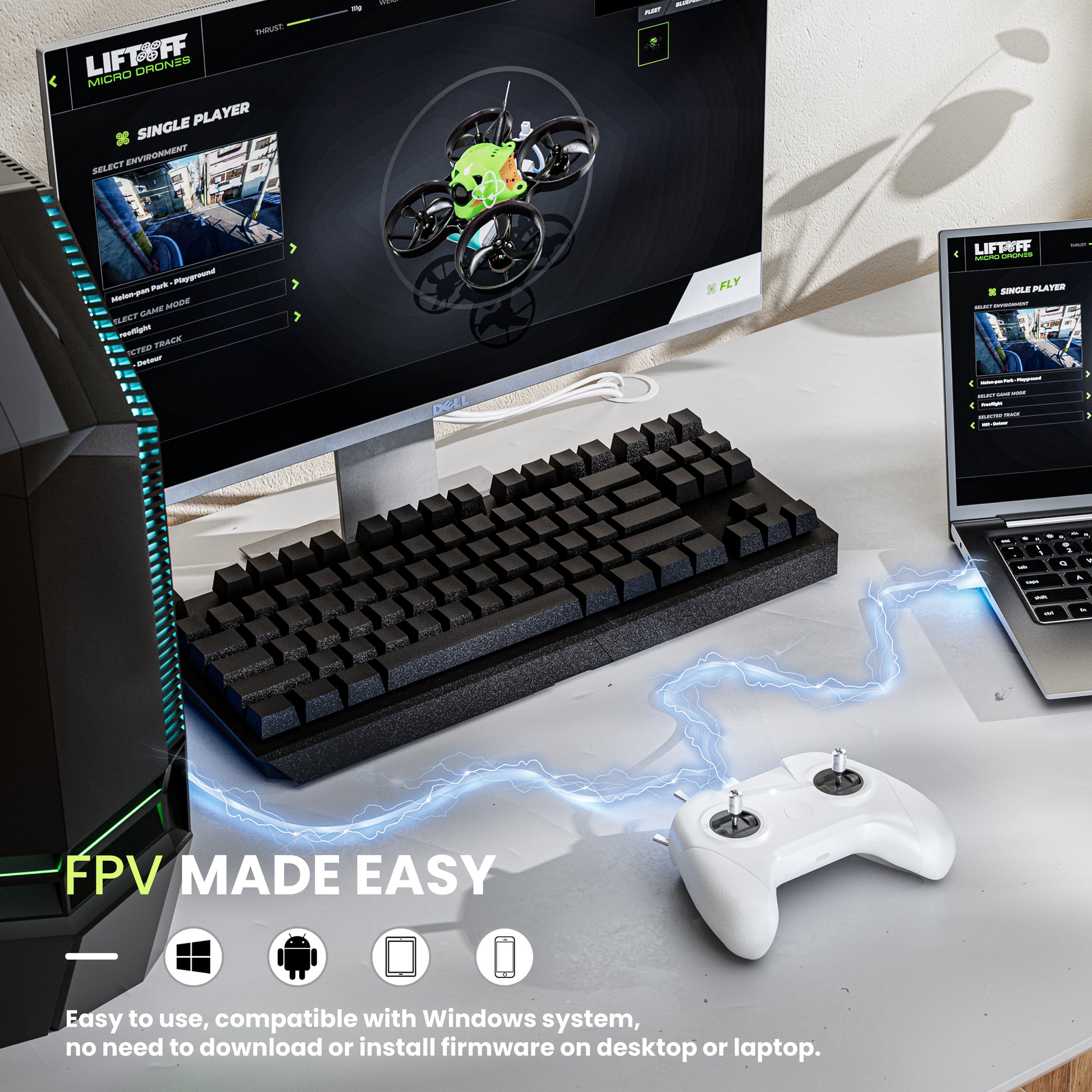 Drone Flight Simulator/Remote Controller
