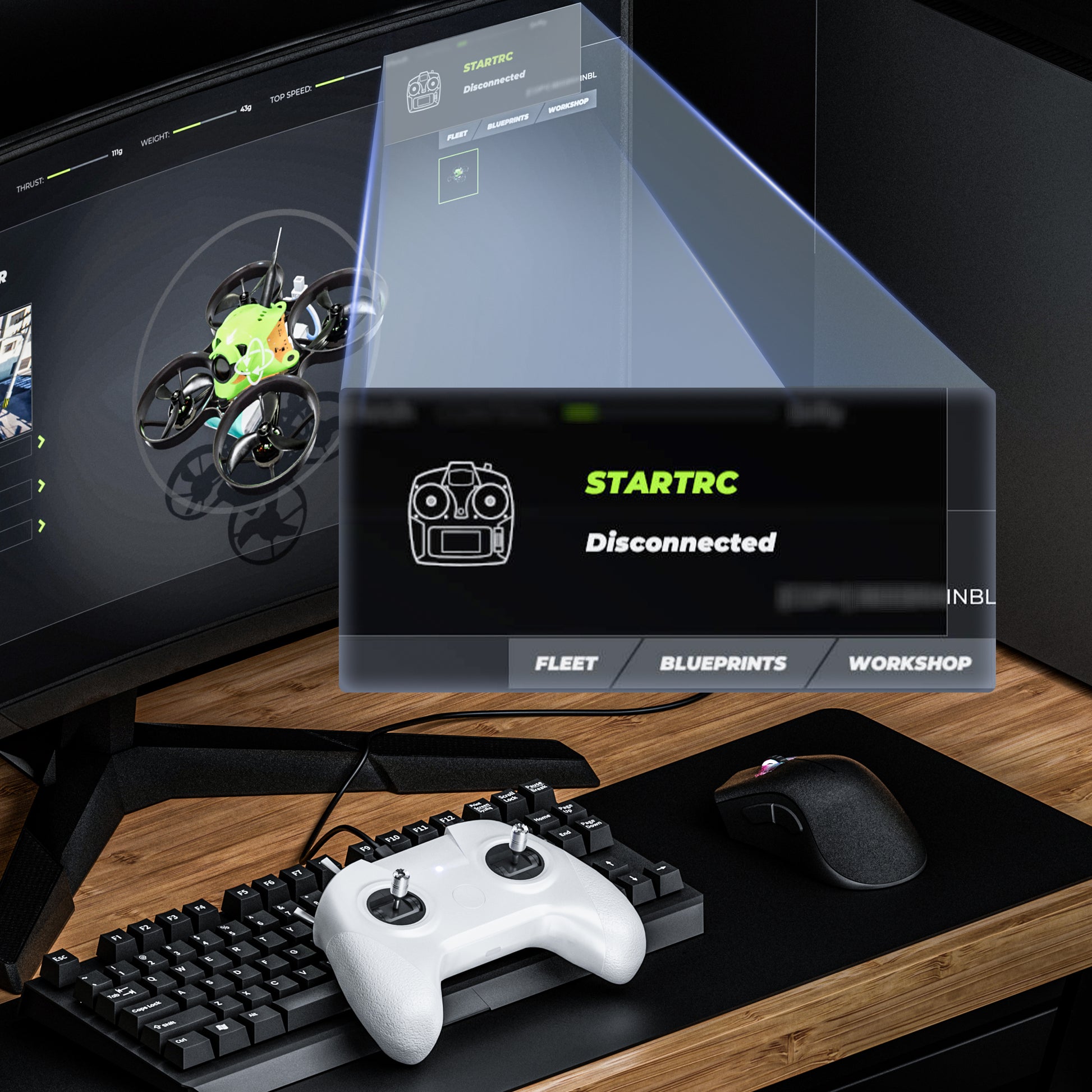 Drone Flight Simulator/Remote Controller