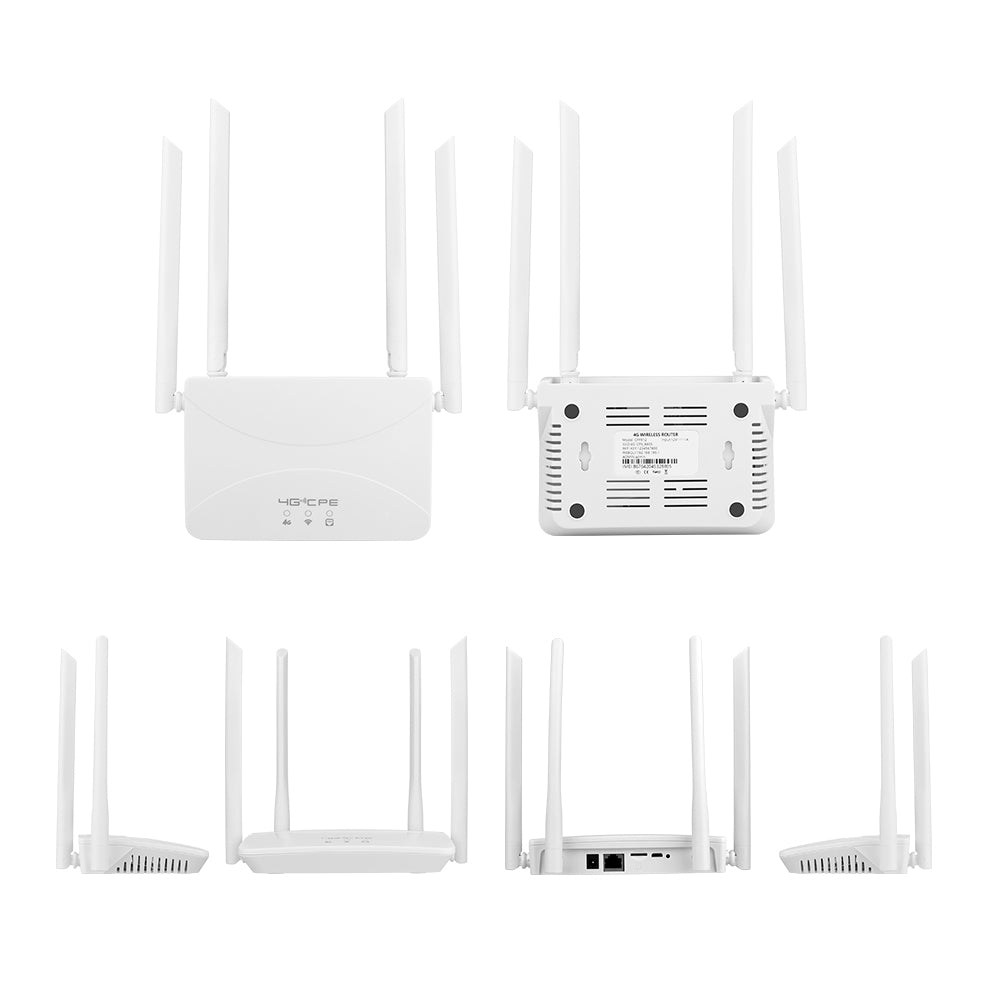 LTE 4G Wireless Router with Four High Gain Antennas