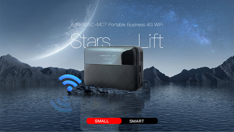 LTE 4G Portable MiFi with LCD Display